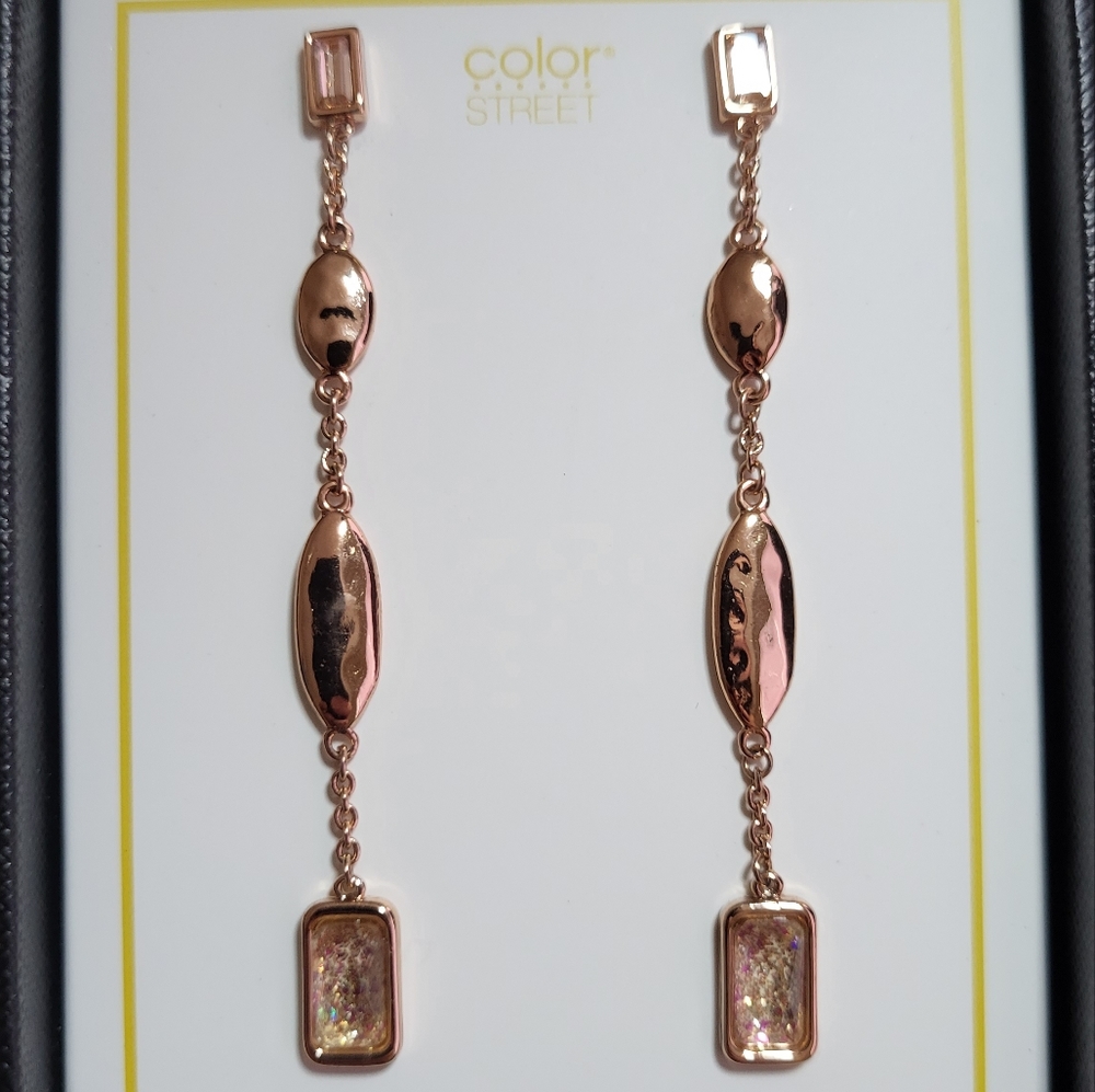Color Street Earrings Tokyo Lights
